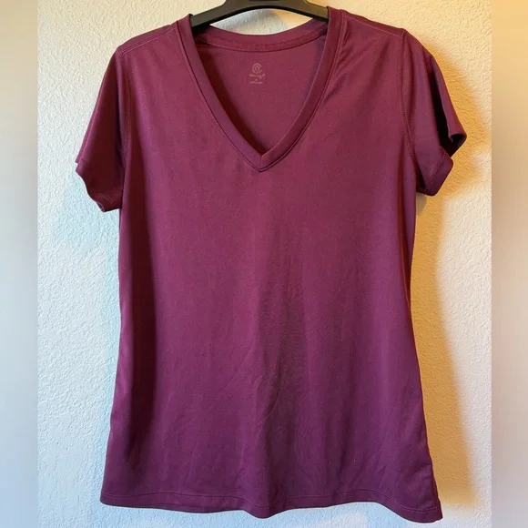 C9 by Champion Activewear Short-Sleeve V-Neck Shirt, Women's Medium, EUC - Picture 12 of 16